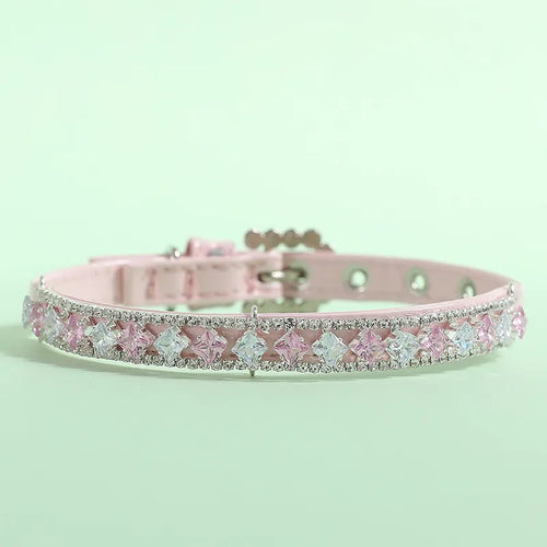Dog/Cat Pearl Collars with Crystal Rhinestone Pearl Cat Necklace