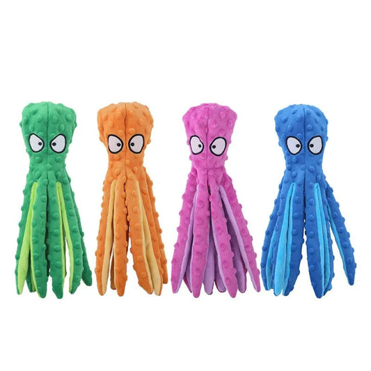 Plush Octopus Chew Toy