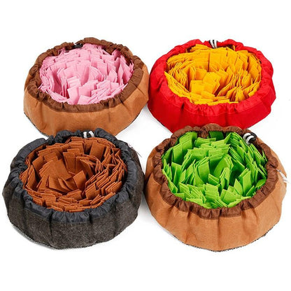 Pet Sniffing Mat Slow Food Puzzle Blanket