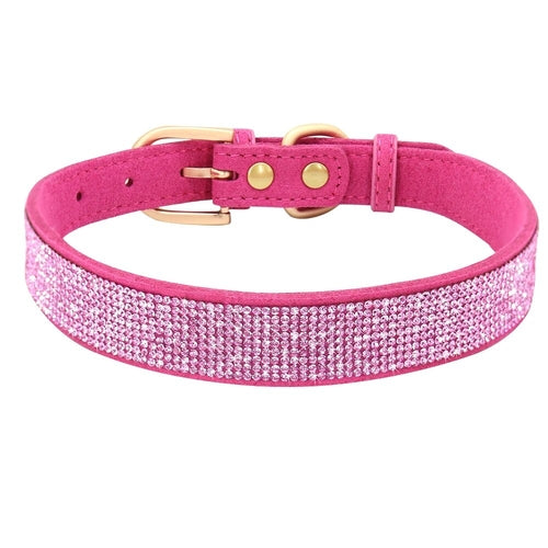 Bling Rhinestone Collar with optional flower