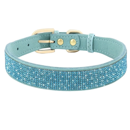 Bling Rhinestone Collar with optional flower