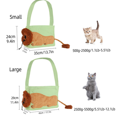 Lion Design Pet Carriers Portable Breathable Bag arriers Outgoing