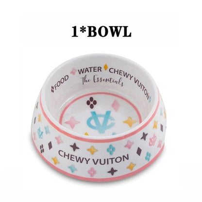 Luxury Brand Designer Dog Bowl Ceramics Bowls Placemat Puppy Cat