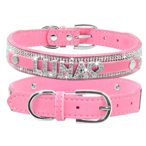 Dog Collar Personalized Diamonds | Custom Dog Collars Diamonds