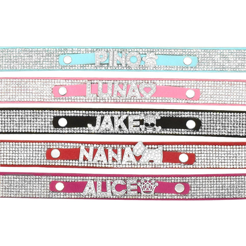 Dog Collar Personalized Diamonds | Custom Dog Collars Diamonds