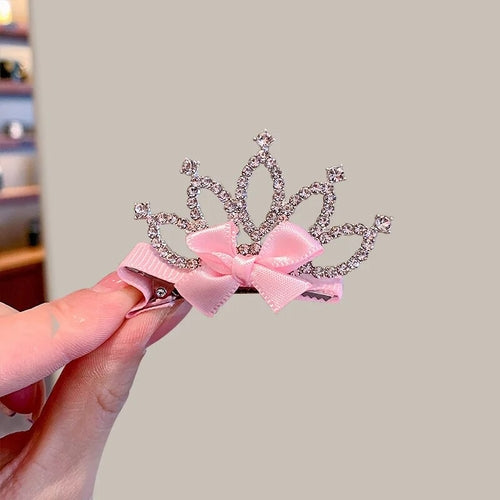 Dog Accessories Pet Grooming for Puppy Cat Dog Hair Clip Crown Bow Pet