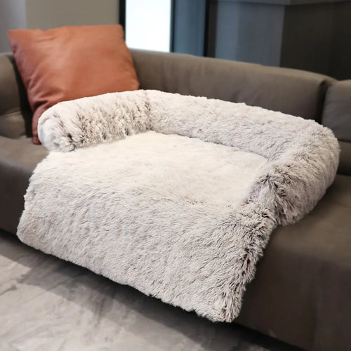 Plush Pet Sofa Bed Cover