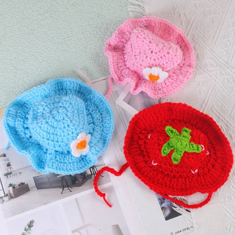 Assorted Design Crochet Hats