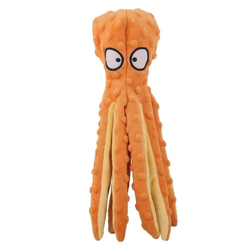 Plush Octopus Chew Toy