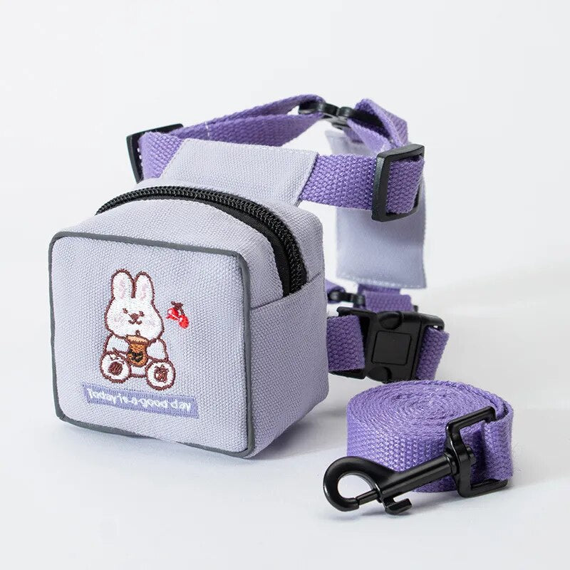 Backpack Harness with Leash Set