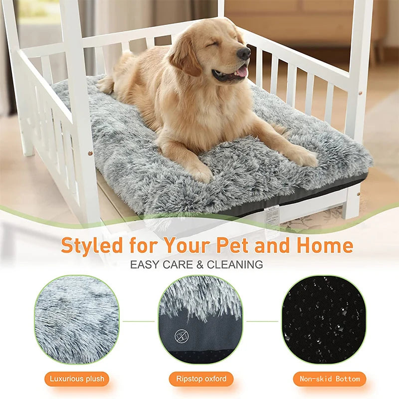 Deluxe Plush Pet Bed