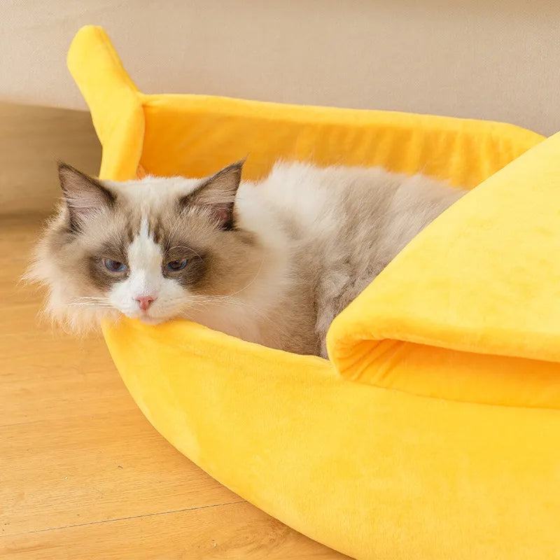 Cozy Banana Pet Bed House