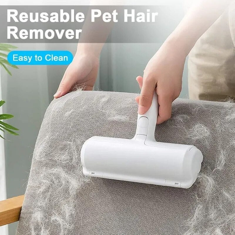 Pet Hair Remover Roller with fur collector