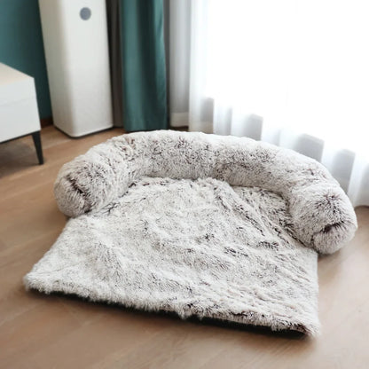 Plush Pet Sofa Bed Cover