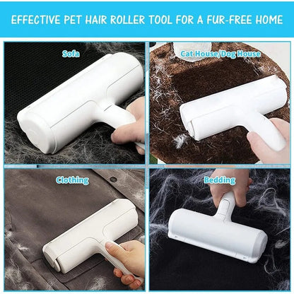 Pet Hair Remover Roller with fur collector