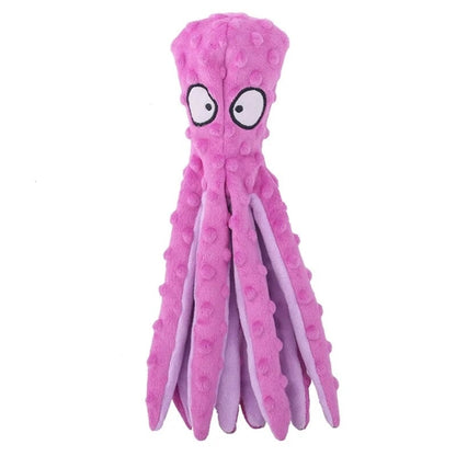 Plush Octopus Chew Toy