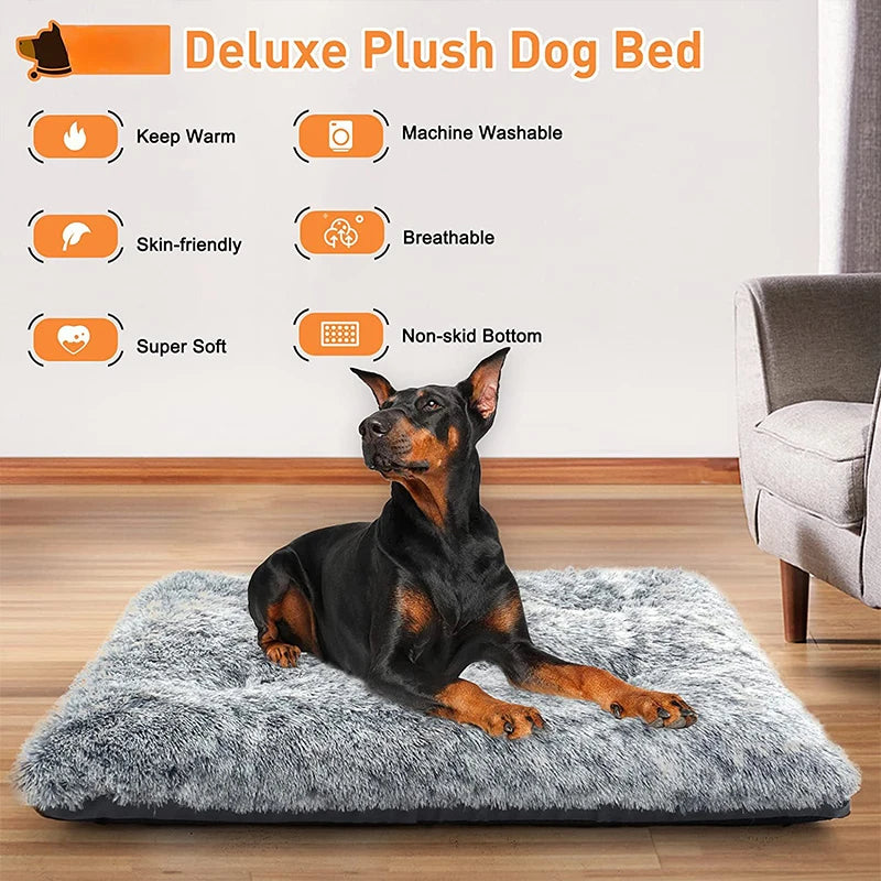 Deluxe Plush Pet Bed