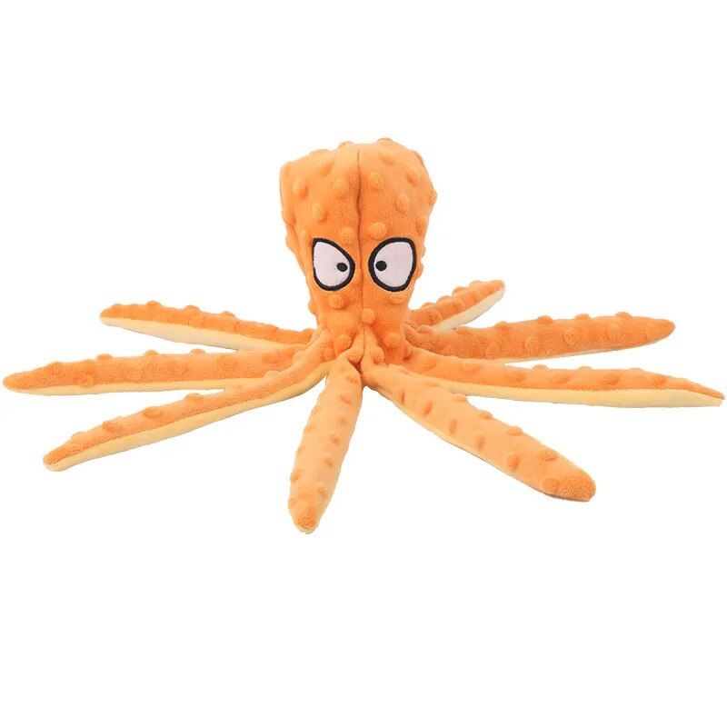 Plush Octopus Chew Toy