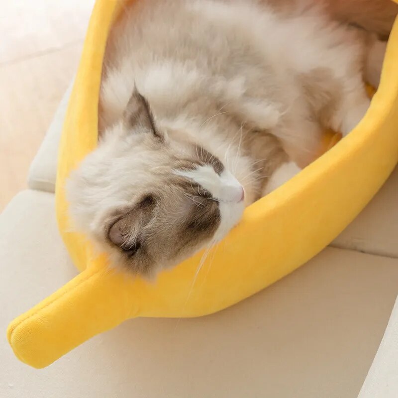 Cozy Banana Pet Bed House