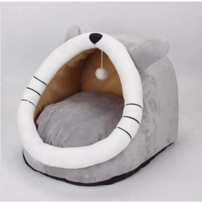 Sweet Cat House with Hanging Toy - 4 different styles!